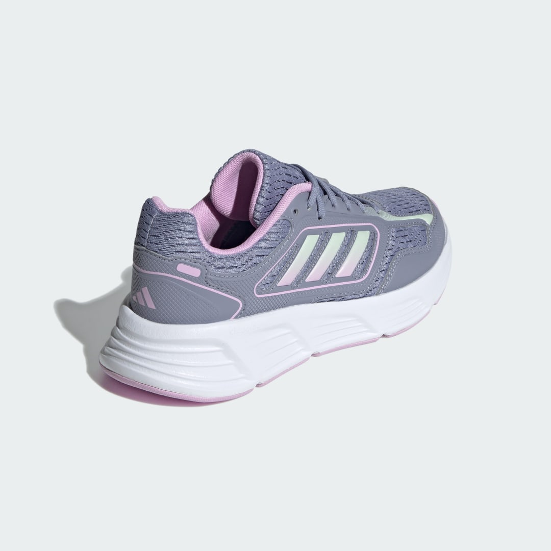 

adidas Tenis Galaxy Star Mujer, Plata violeta/bliss lilac/linen verde