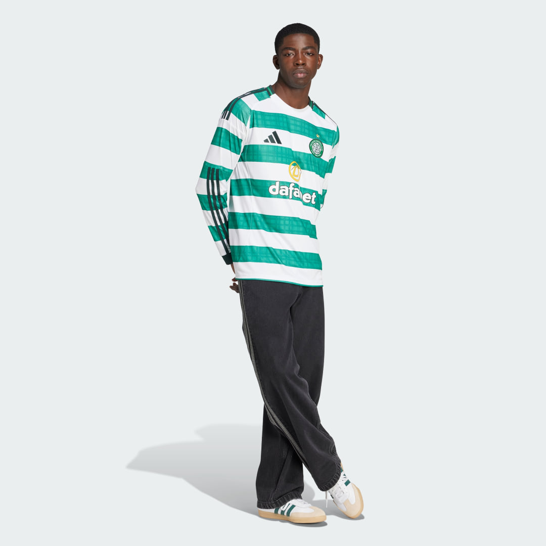 Adidas Celtic FC 25 26 Thuisshirt met Lange Mouwen