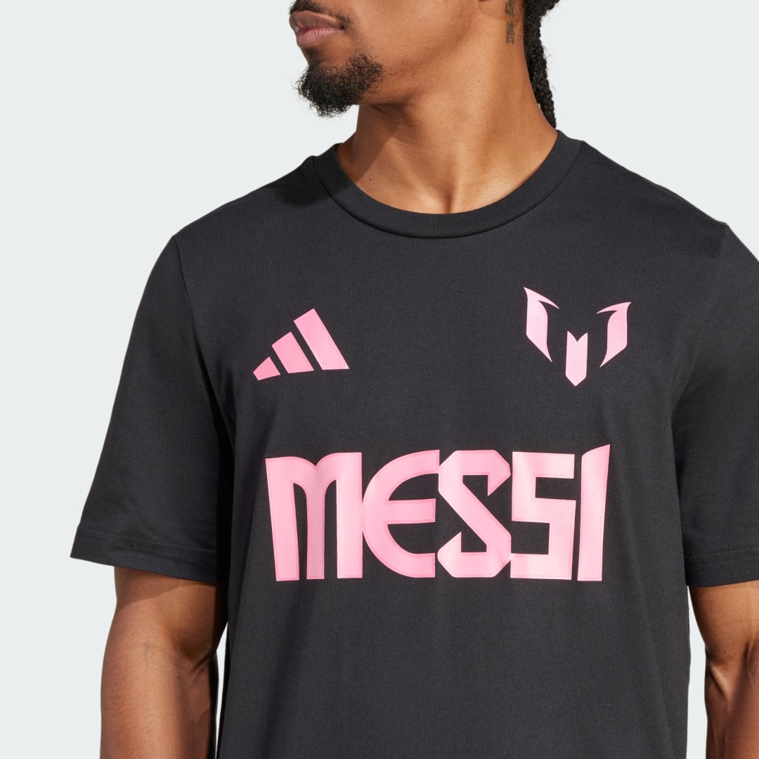 Adidas Messi Name and Number Graphic T-shirt