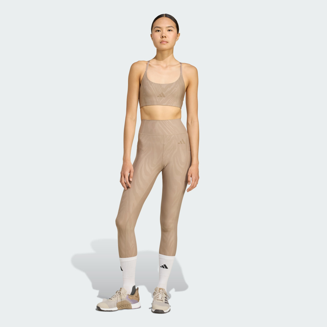 Adidas Optime AOP Full-Length Legging