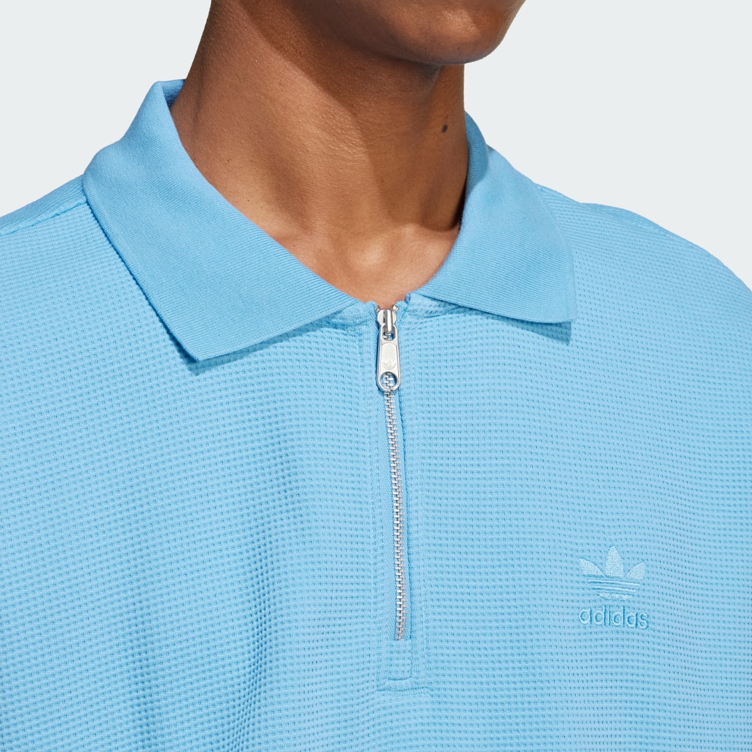 Adidas Trefoil Essentials Waffle Poloshirt