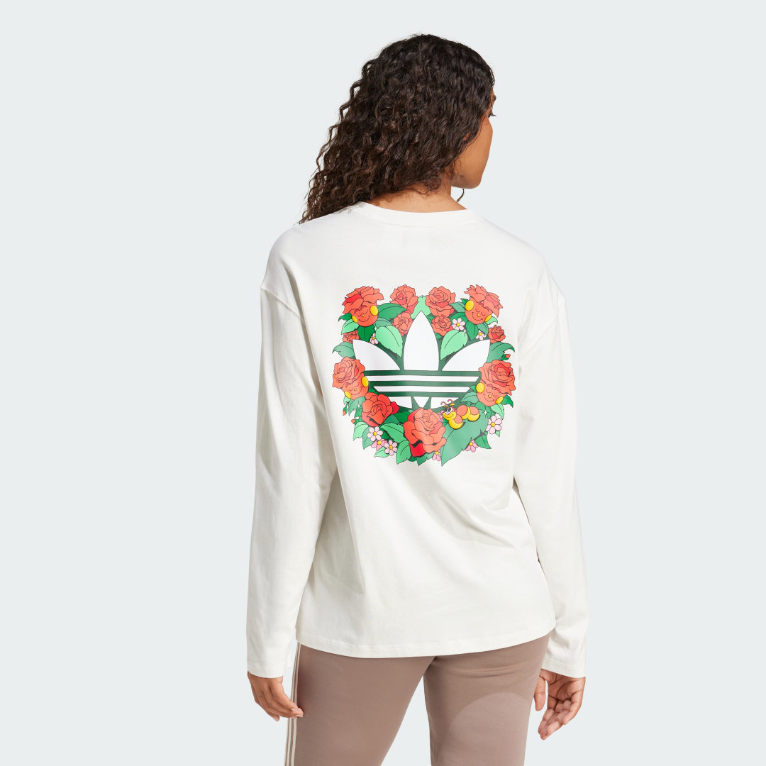 Adidas Originals Graphic Long Sleeve Long-Sleeve Top