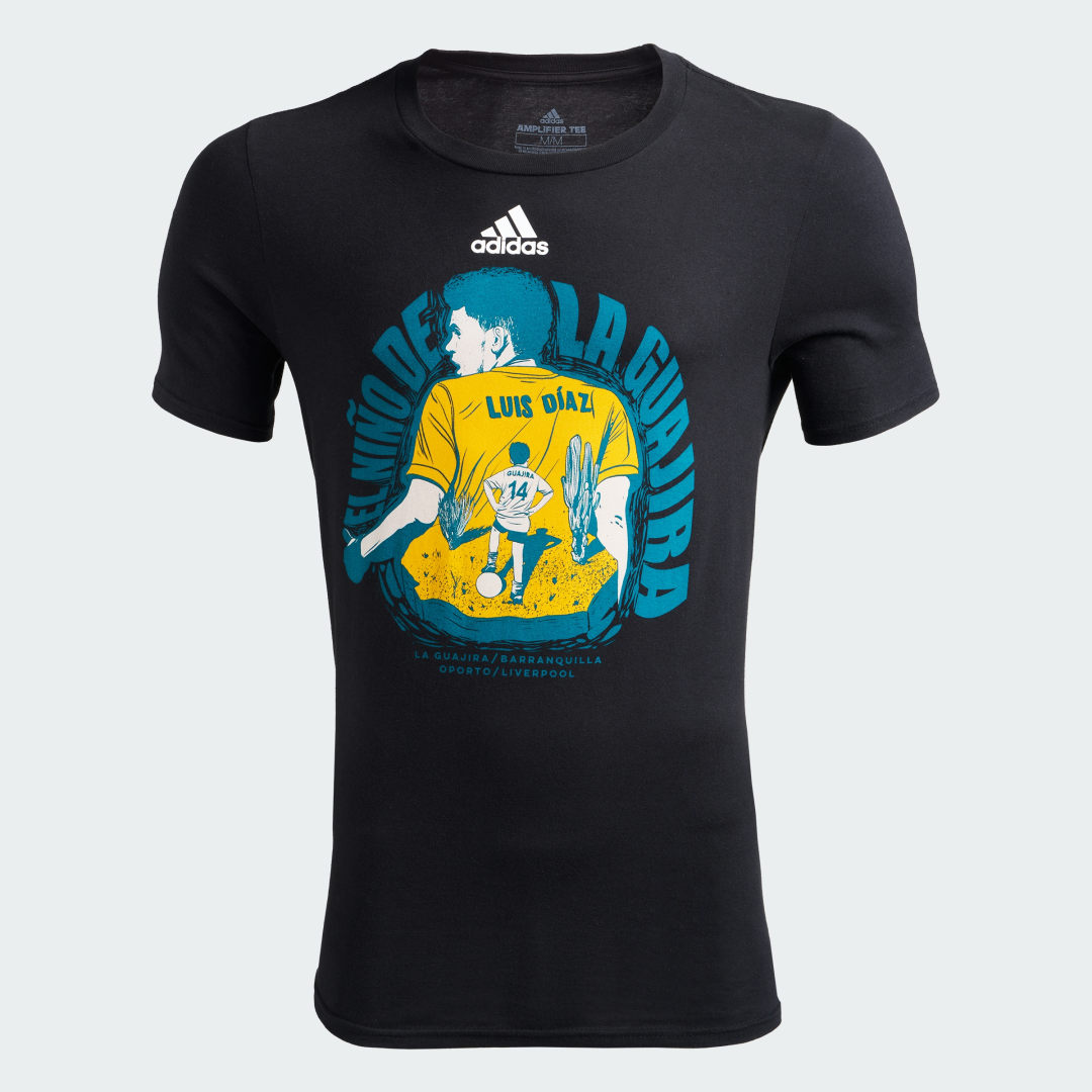 

adidas Camiseta Edición Especial Luis Díaz Hombre, Blanco