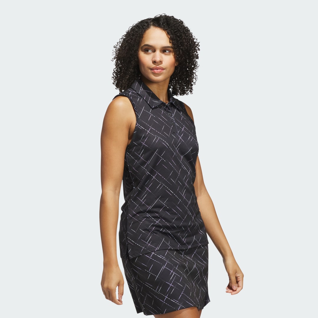 Thumbnail - Ultimate365 Printed Sleeveless Poloshirt