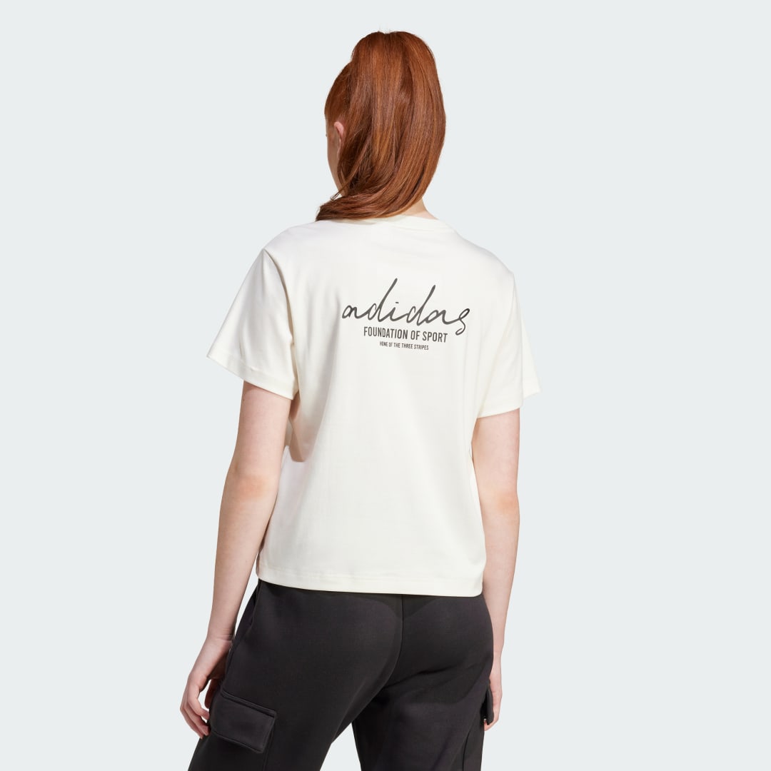 T-shirt imprimé graphique Signature