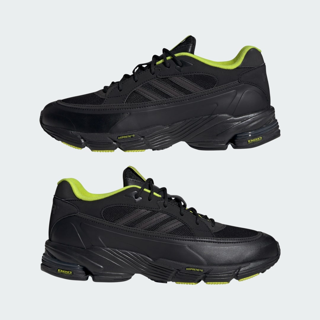

adidas Exomniac Cushion Hoer Unisex, Negro/negro/semi solar amarillo