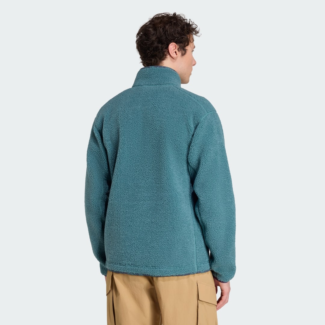 Adidas Terrex Xploric High Pile Fleece Pullover Sweatshirt