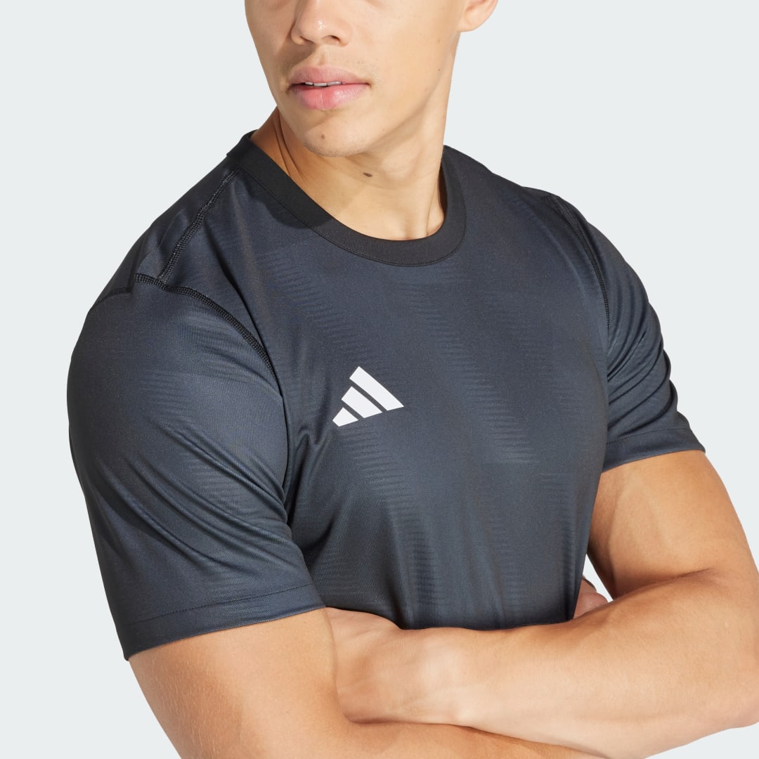 

adidas Camiseta Doble Faz 24 Hombre, Negro