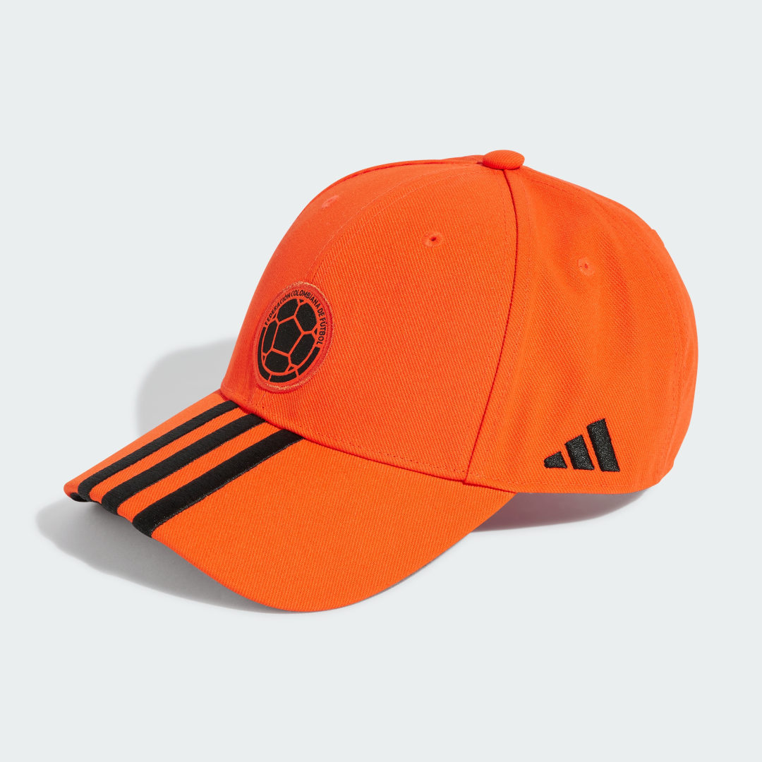 Image of adidas Colombia Soccer Cap Semi Solar Red M/L - Soccer Hats
