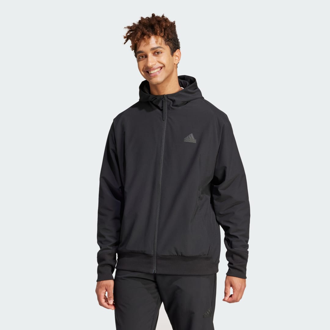 Adidas Sportswear Capuchonsweatvest M Z.N.E. WV FZ (1-delig)