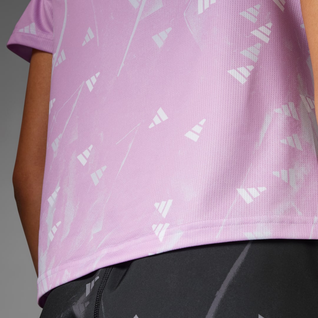 

adidas Camiseta Run It Brand Love Mujer