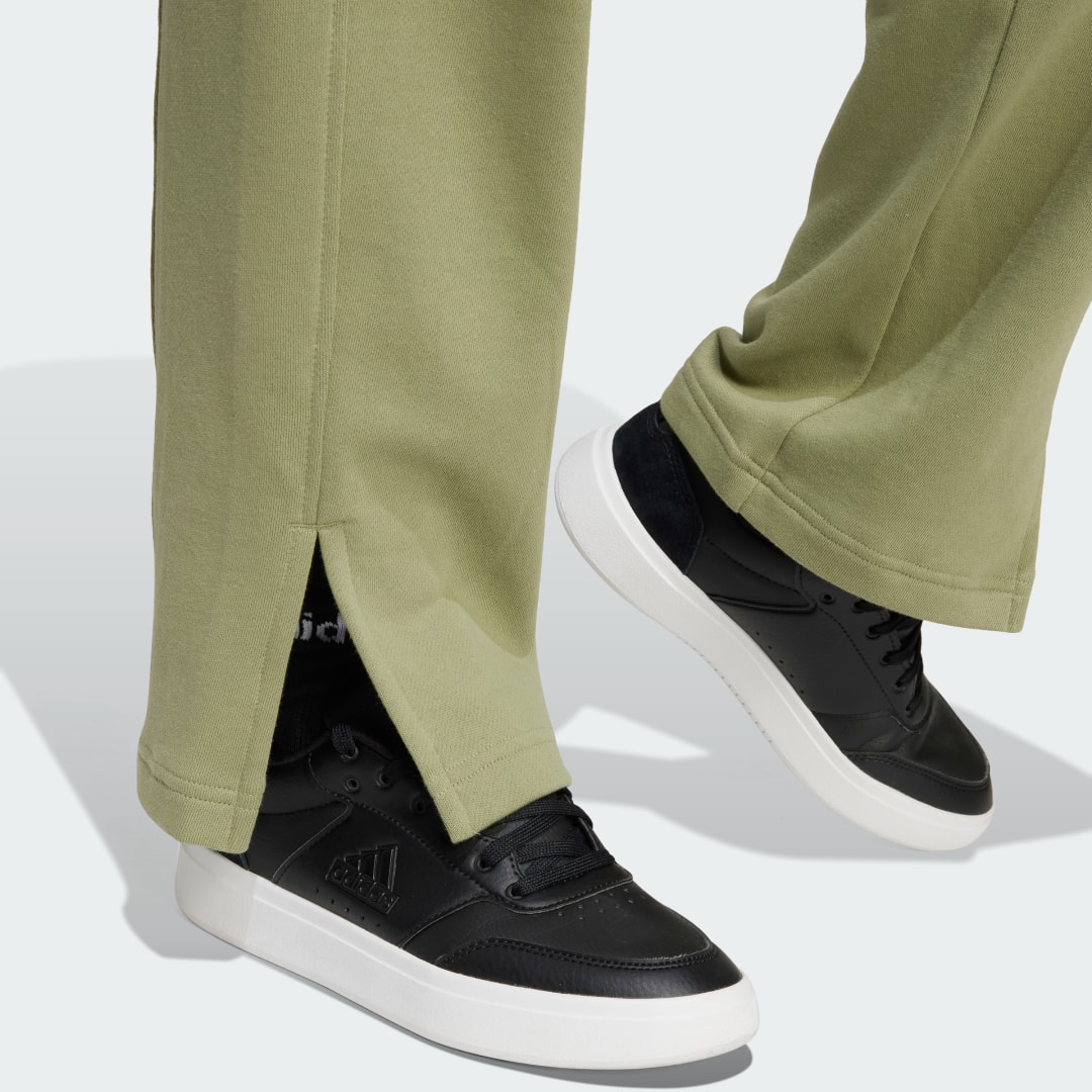 Adidas Signature Graphic Embroidery French Terry Straight Leg Broek