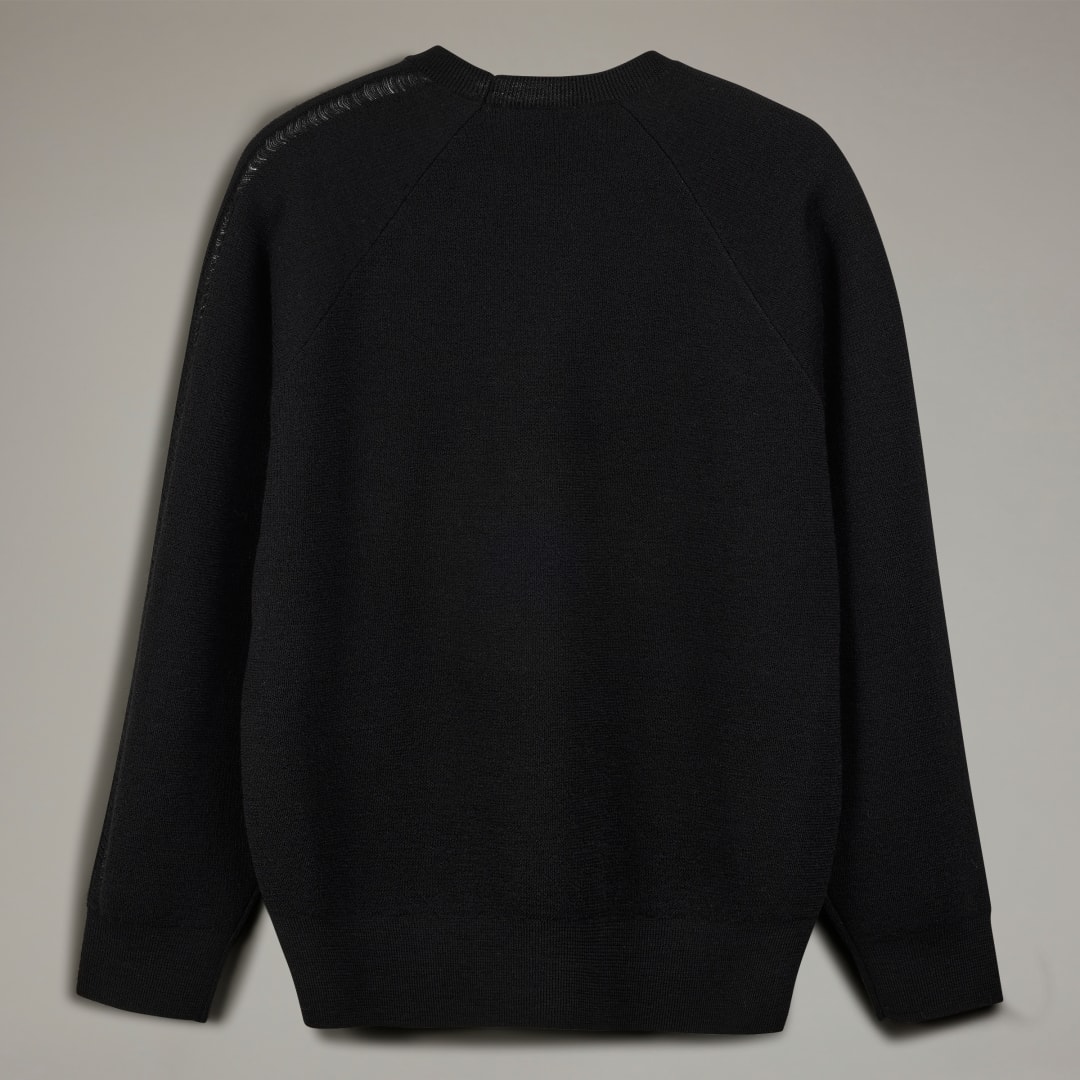 Adidas Y-3 Logo Knit Sweatshirt