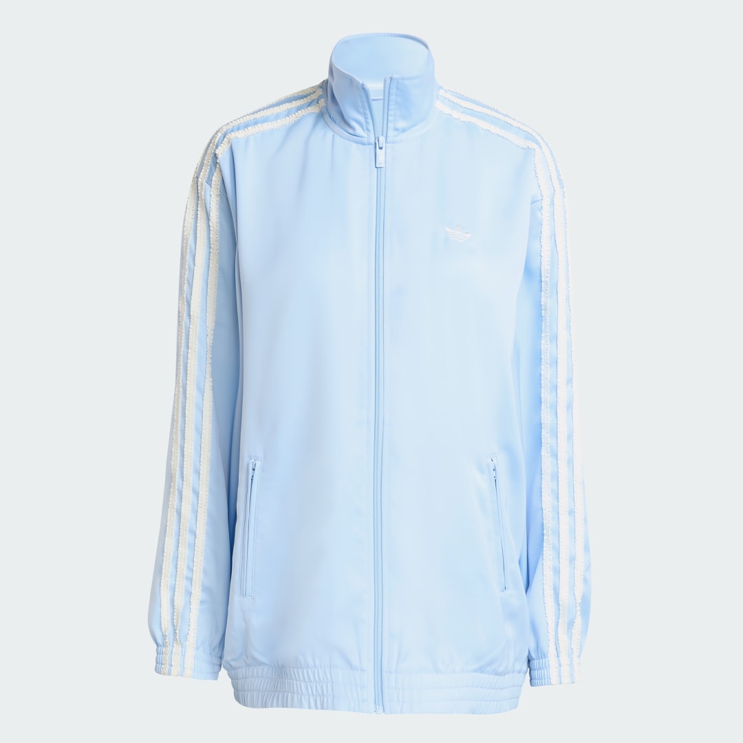 Adidas Originals Satin Firebird Trainingsjack Ruches 3-Stripes
