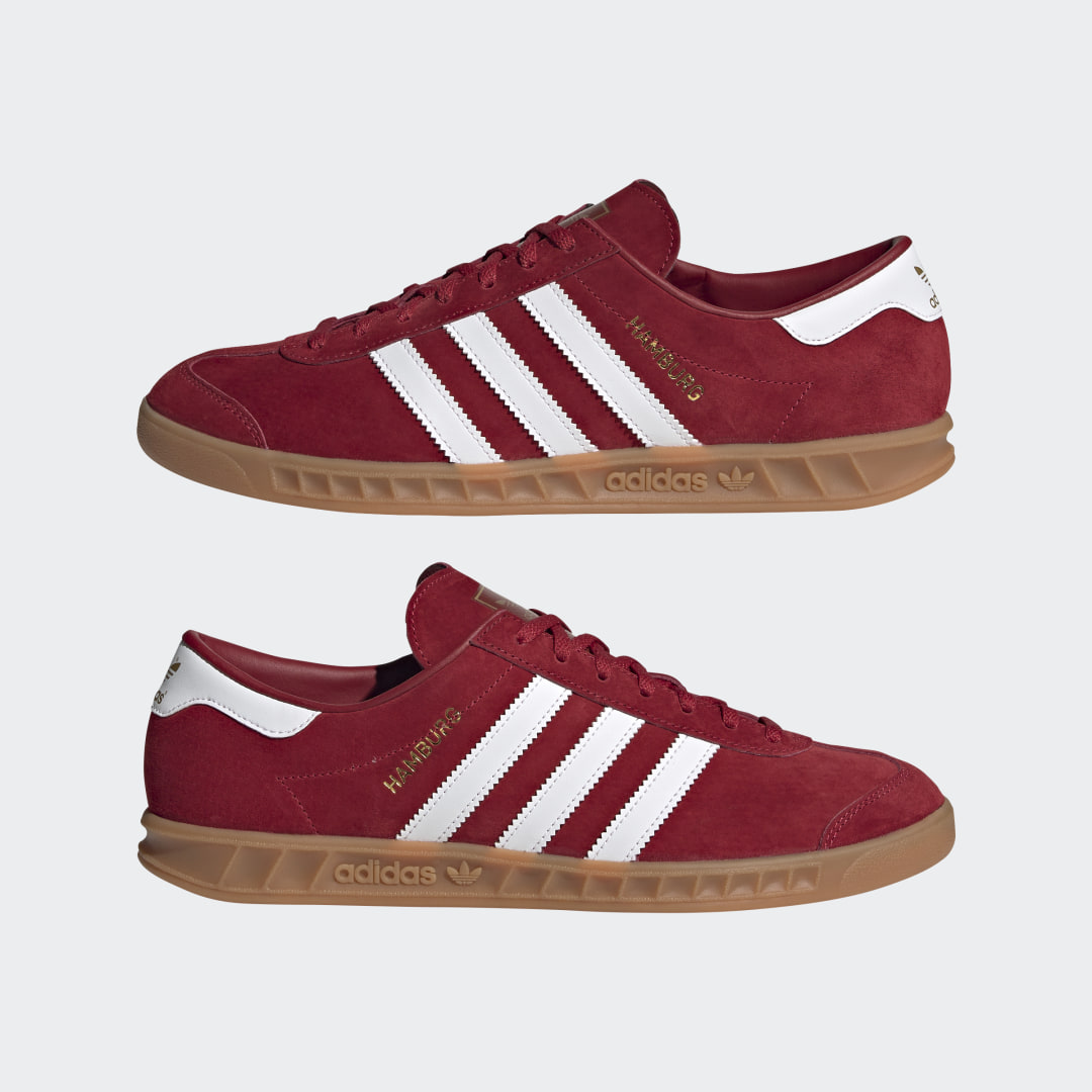 Adidas Hamburg красные