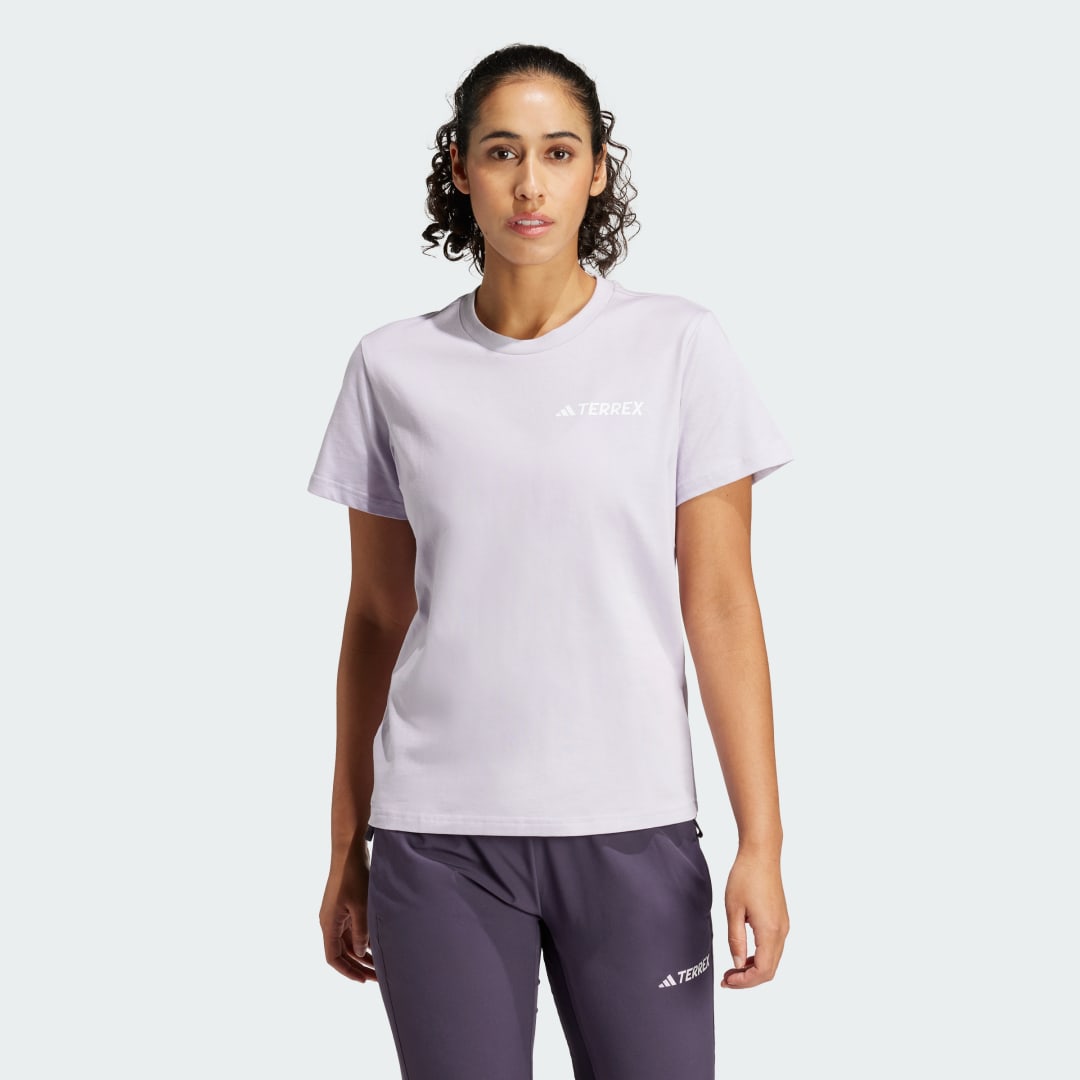 

adidas Polera Estampada Terrex Polera Estampada Terrex Mujer  - Mujer Senderismo, Plata dawn