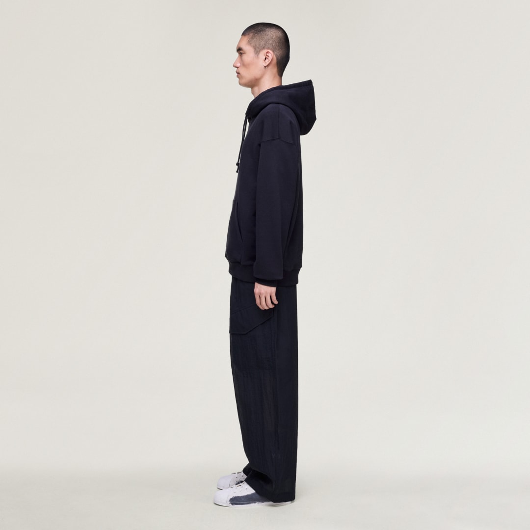 SWEAT SHIRT À CAPUCHE TISSU ÉPONGE BROSSÉ GFX Y 3 - vue 2