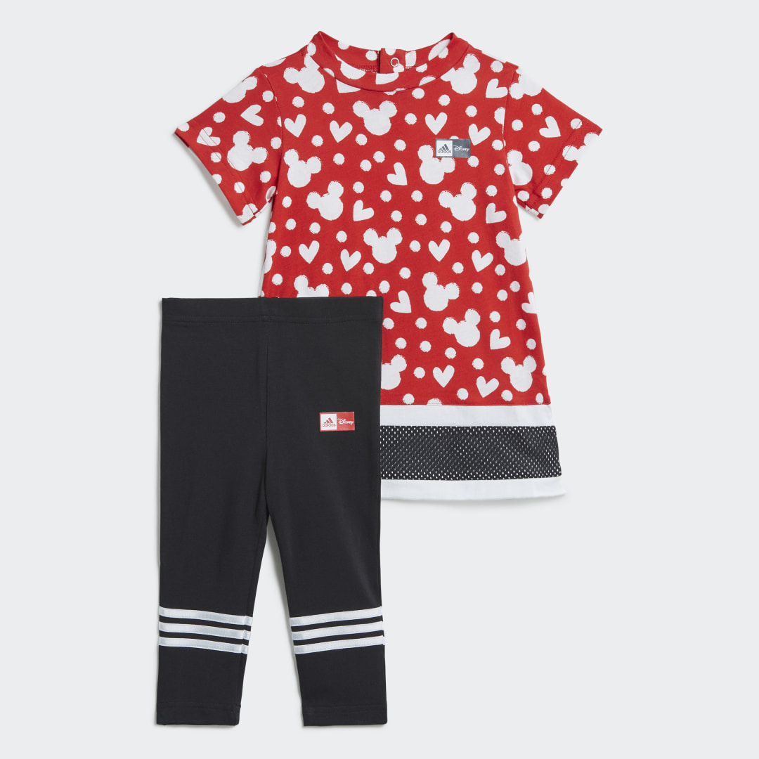 фото Комплект: платье и леггинсы disney minnie mouse adidas performance