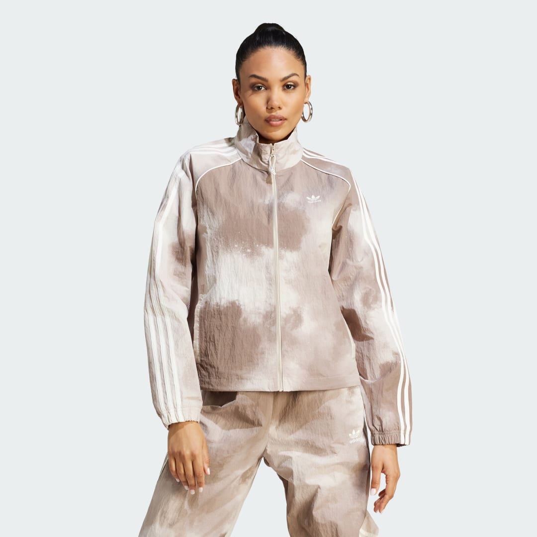 Coupe-vent demi-zip dégradé