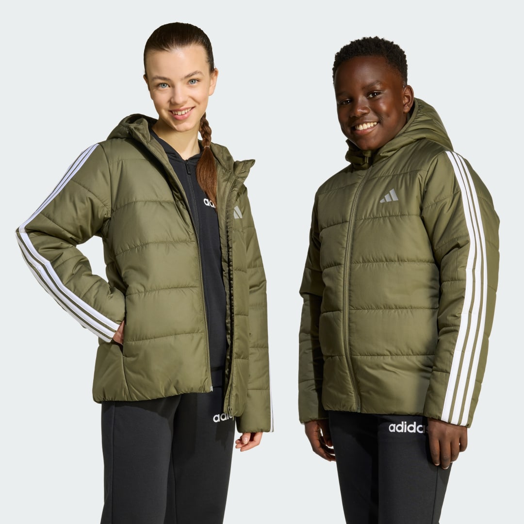 Adidas Essentials 3-Stripes Gewatteerde Jack Kids