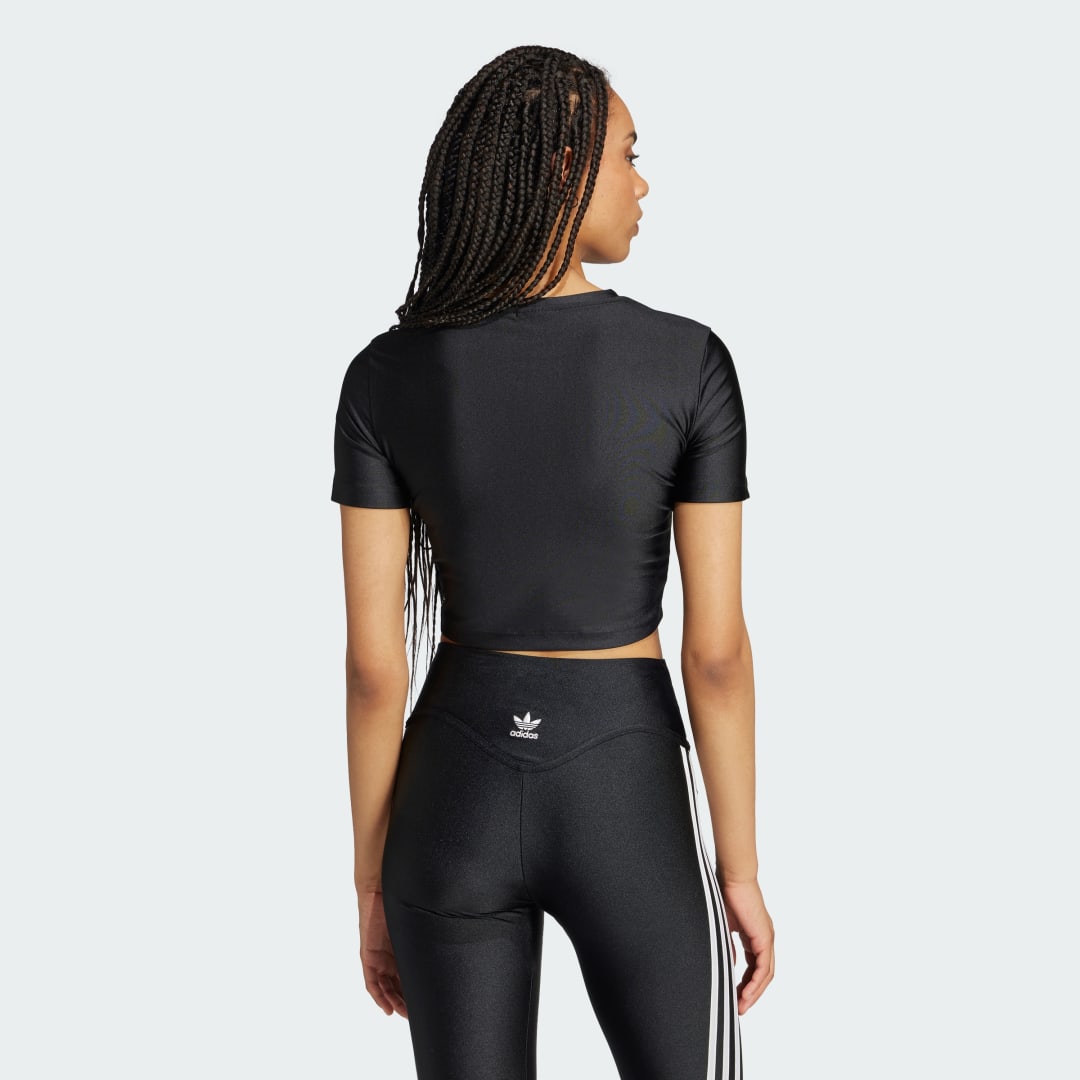 Adidas Rhinestone Trefoil T-shirt