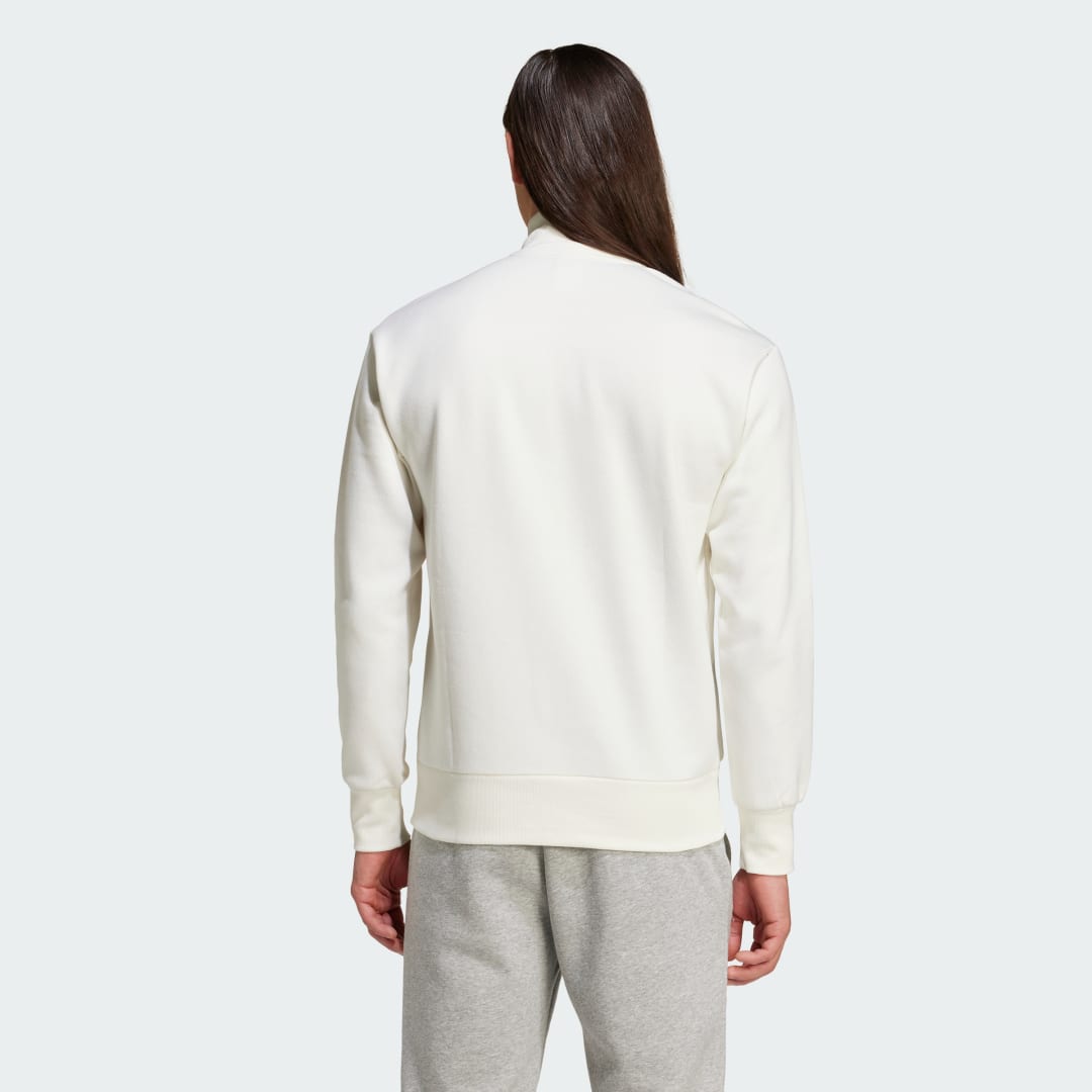 Adidas City Escape Fleece Sweatshirt met Halflange Rits