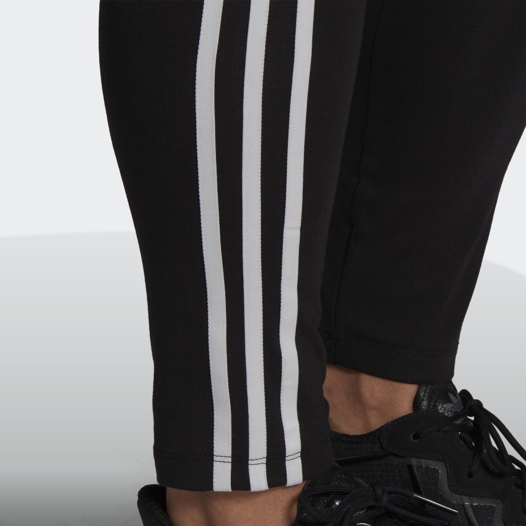 фото Леггинсы adicolor classics 3-stripes (plus size) adidas originals