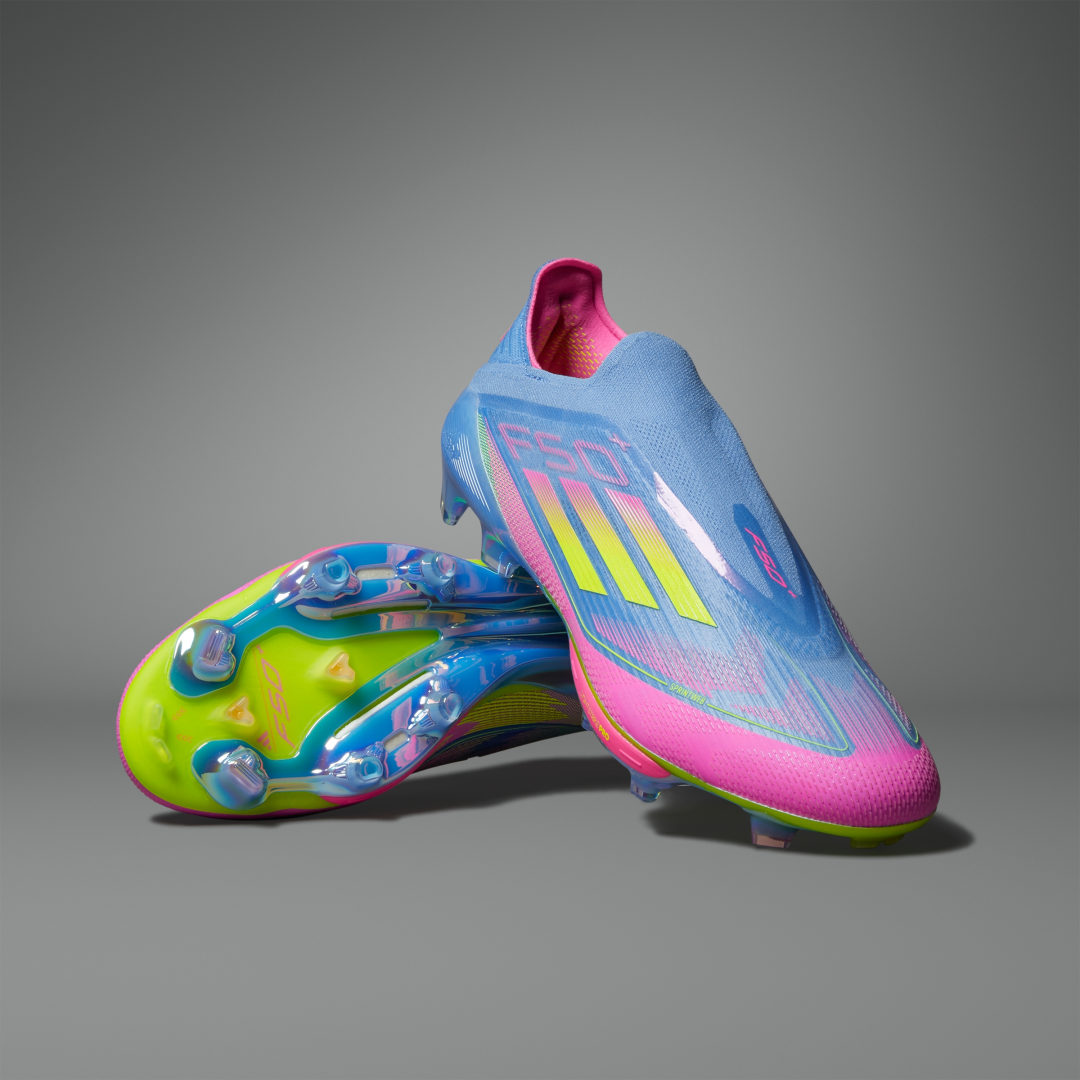 Adidas F50 + Laceless Fg Celestial Victory - Blue Fusion/Lucid