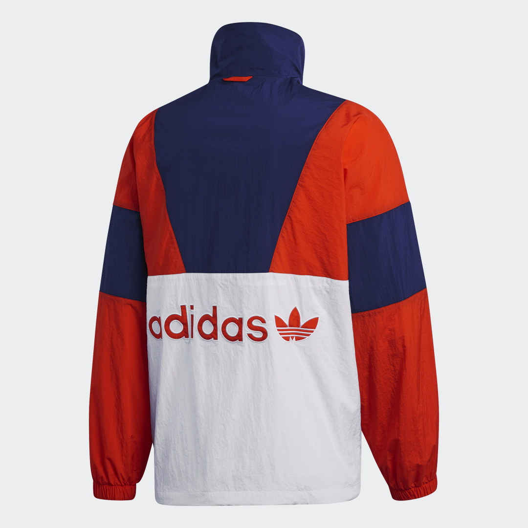 Adidas Navy zip track 90s