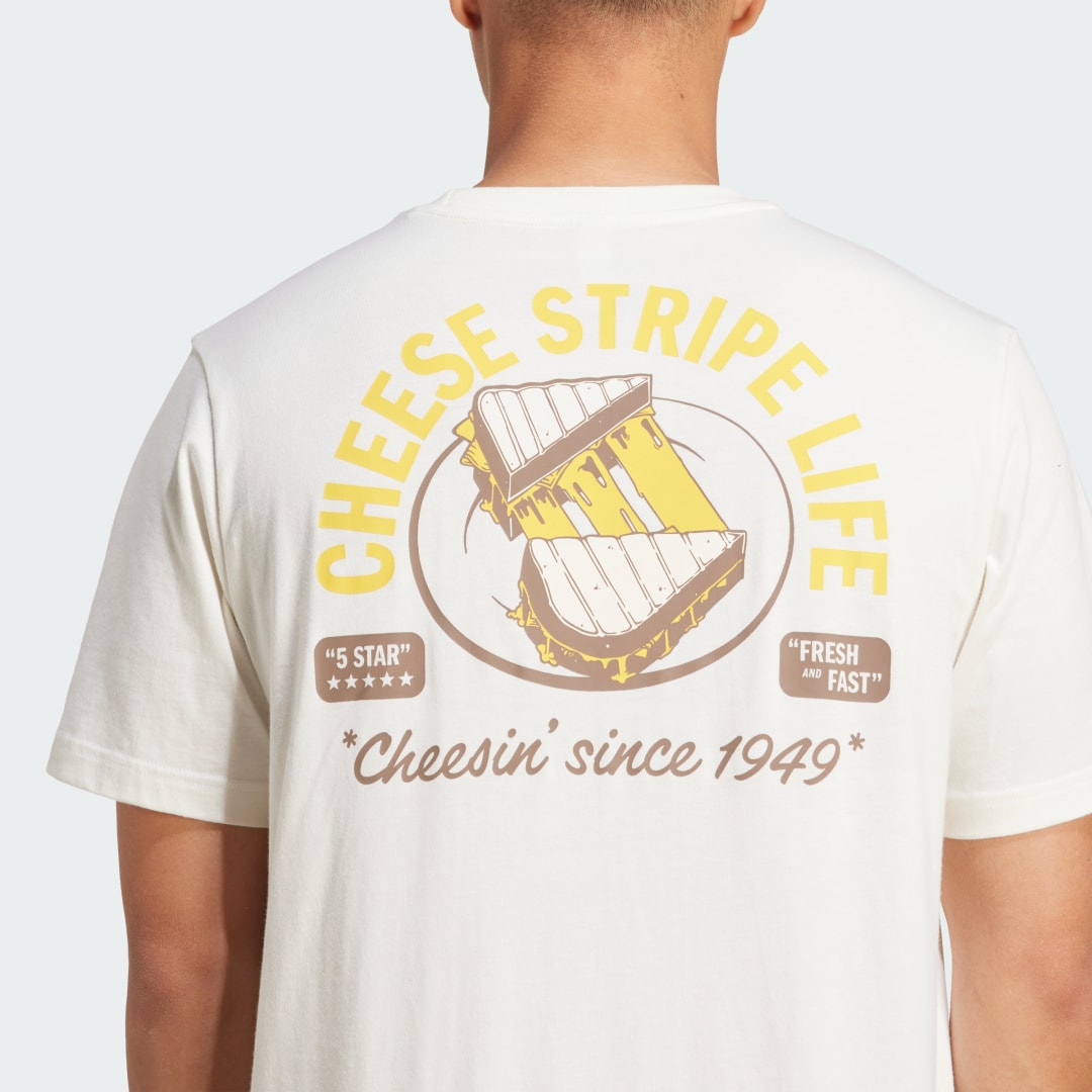 Adidas Food Grilled Cheese Graphic T-shirt
