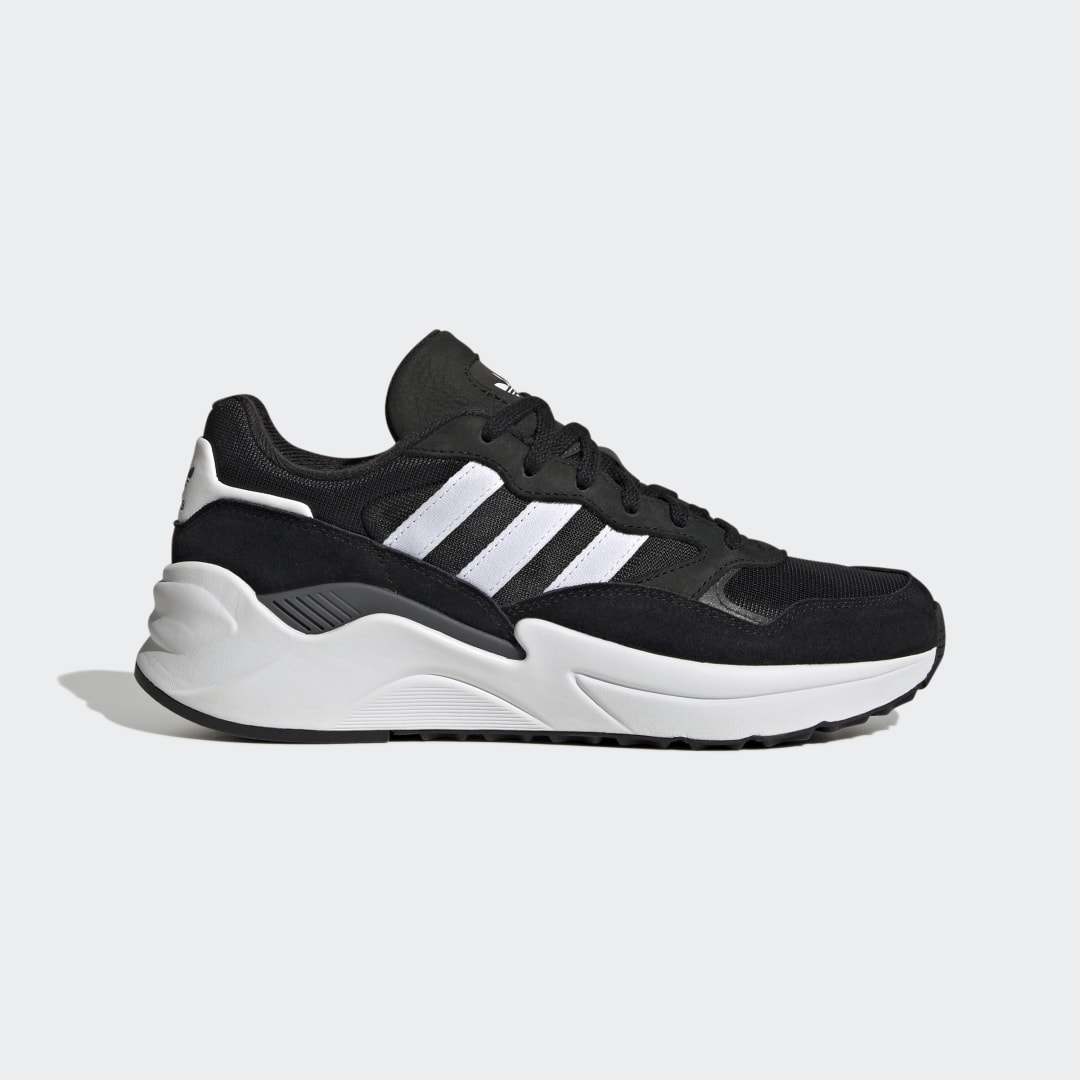 Adidas Retropy Adisuper damessneaker zwart en wit