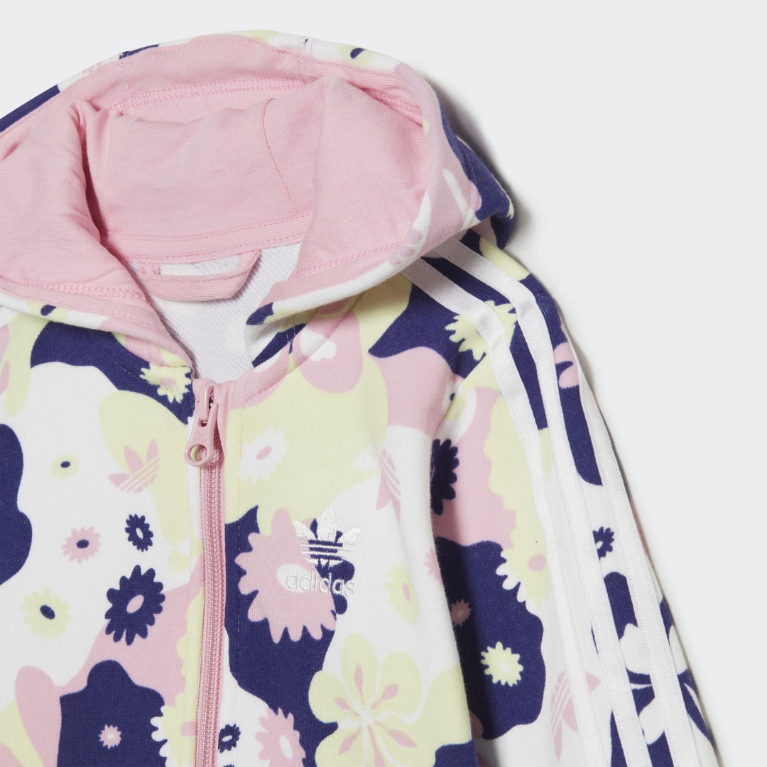 фото Комплект: худи и брюки flower print adidas originals