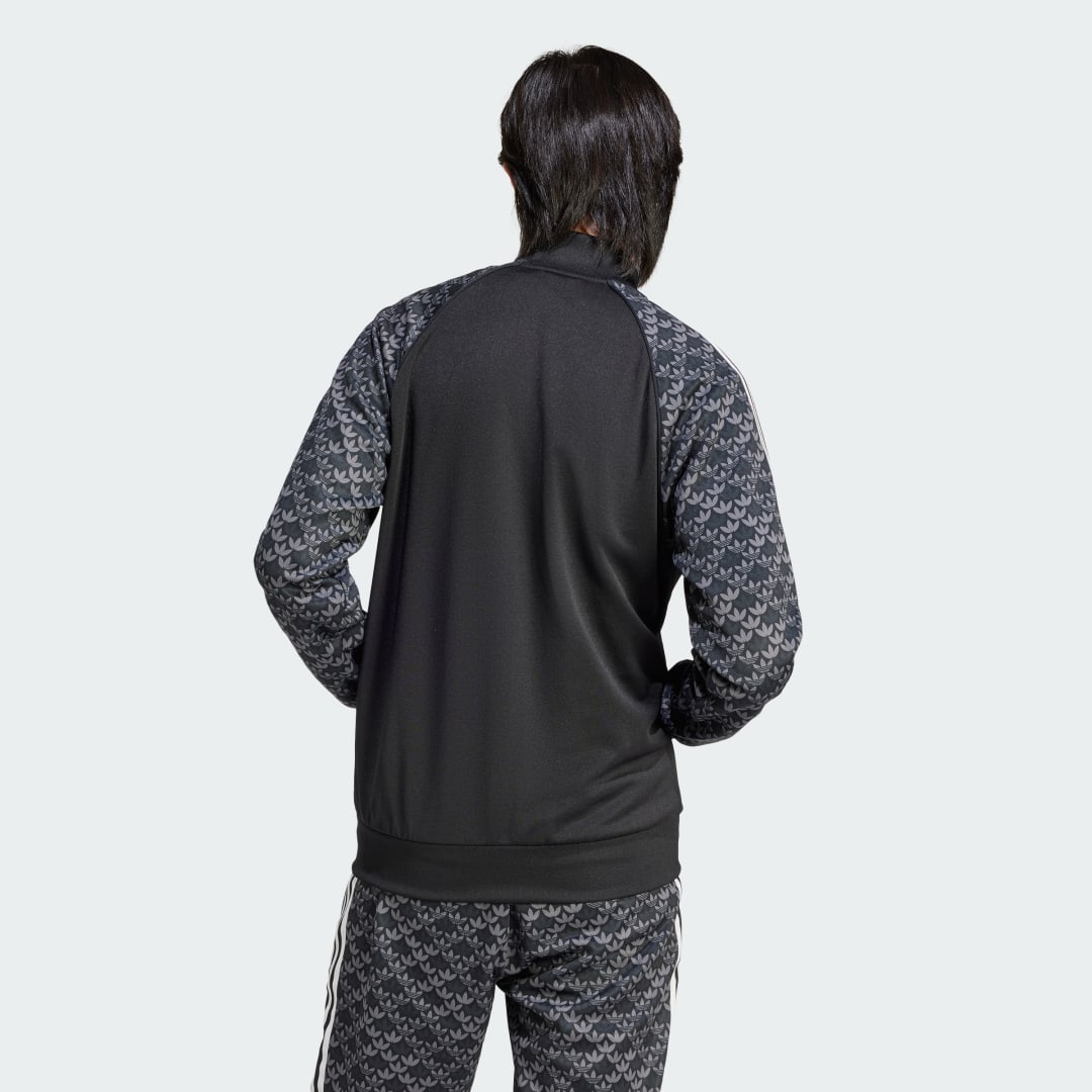 

adidas Chaqueta Deportiva SSTR Classic Mono Hombre, Negro
