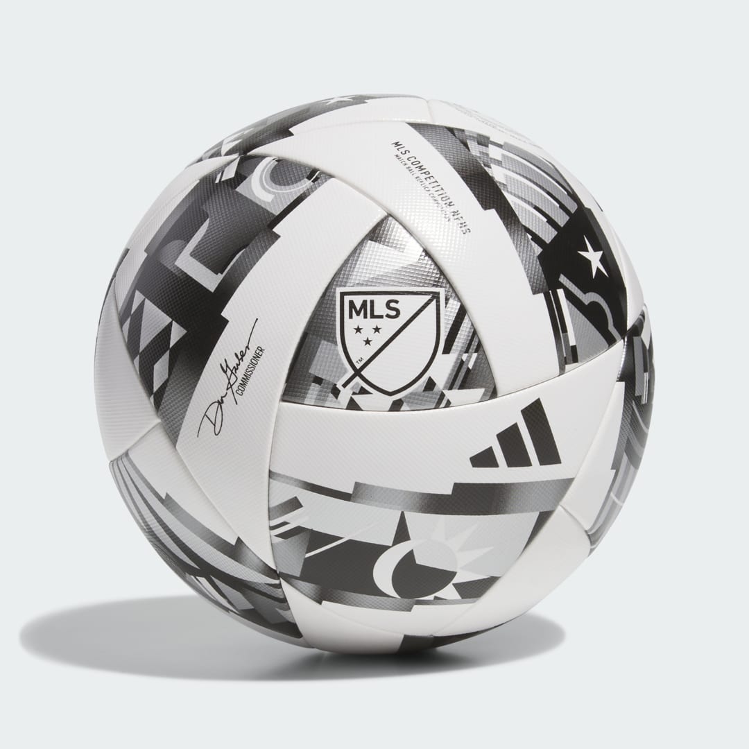MLS 24 Competition NFHS Ball White / Black / Silver Metallic