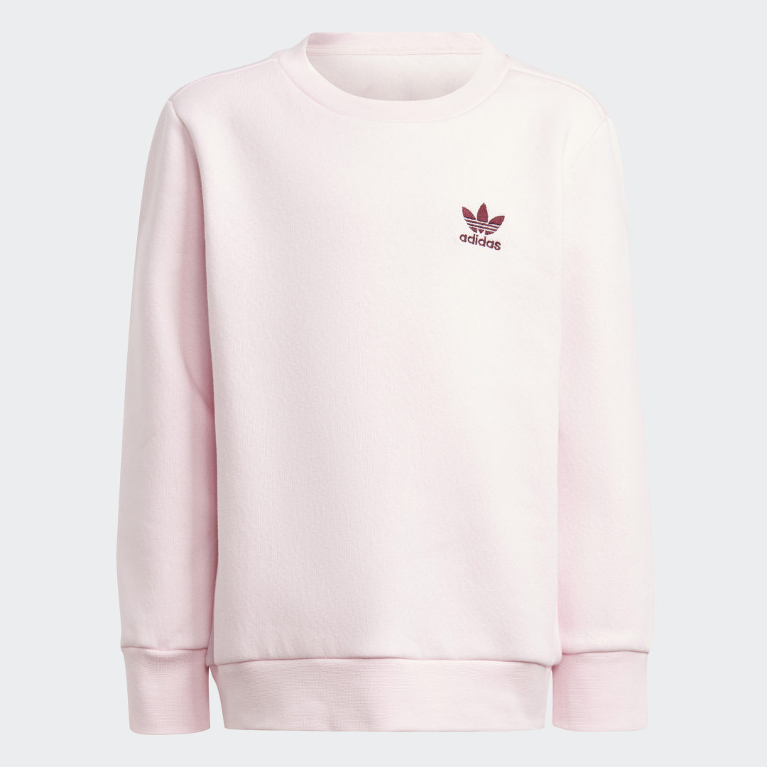 

adidas Conjunto Buzo Adicolor Cuello Redondo Niño, Rosa