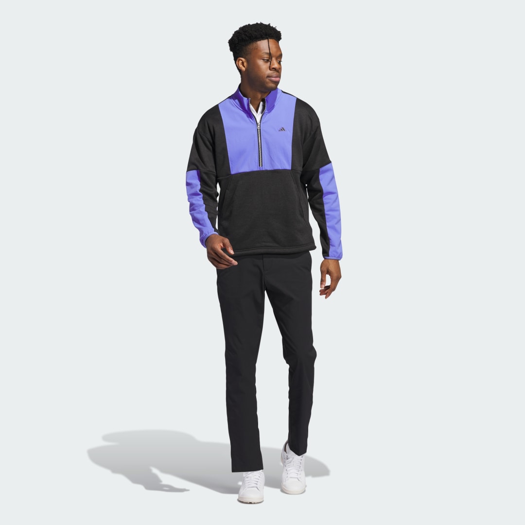 Adidas Go-to DWR Hybrid Pullover met Halflange Rits