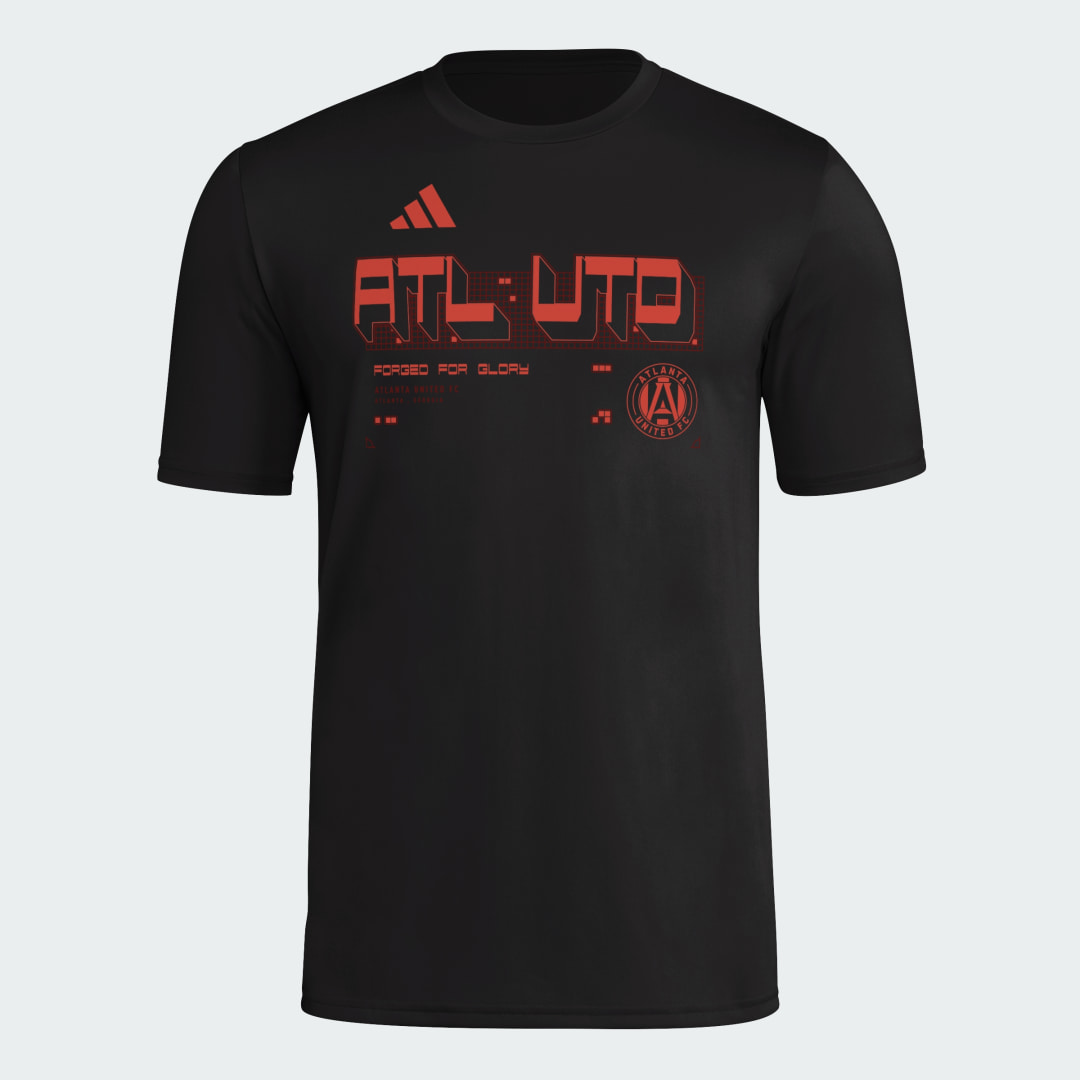 adidas Atlanta United FC Mens Short Sleeve Pregame T-shirt - $40.00 at Adidas