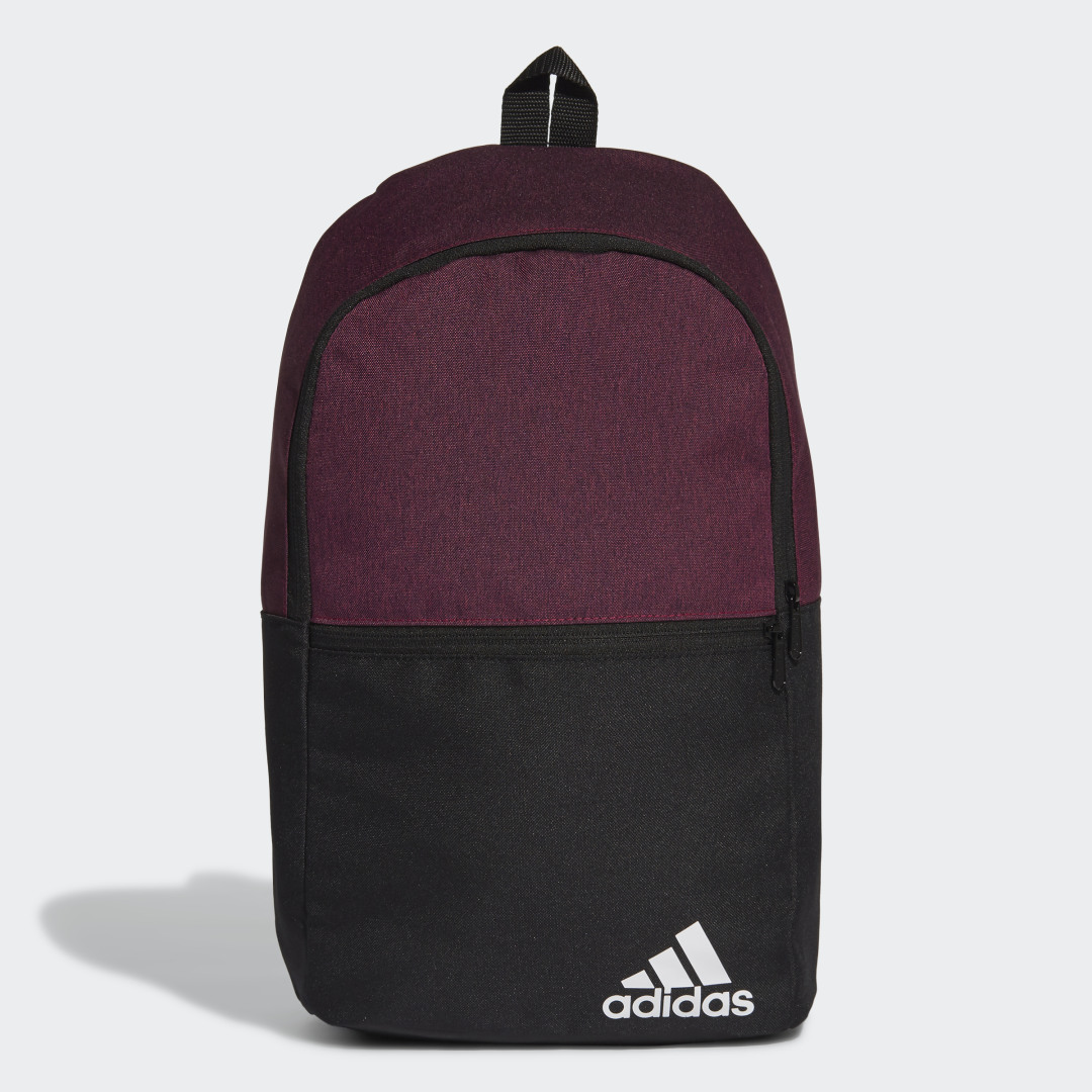 Adidas rugzak - Daily II - Bordeauxrood met zwart