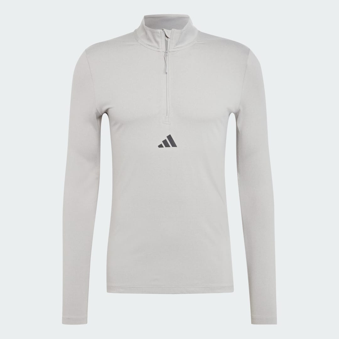 Adidas Workout Longsleeve met Halflange Rits