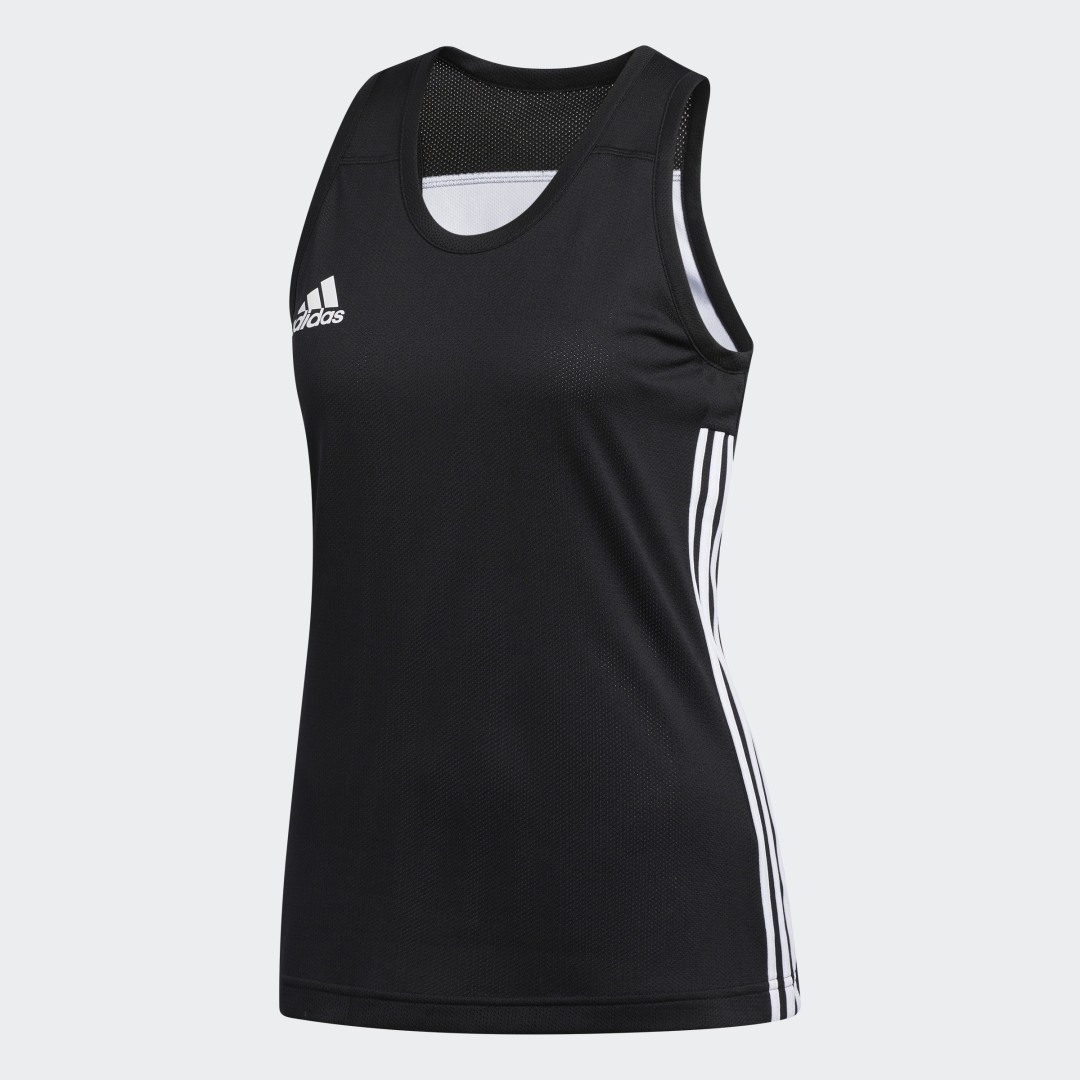 Image of adidas 3G Speed Reversible Jersey Black M - Women Basketball Jerseys