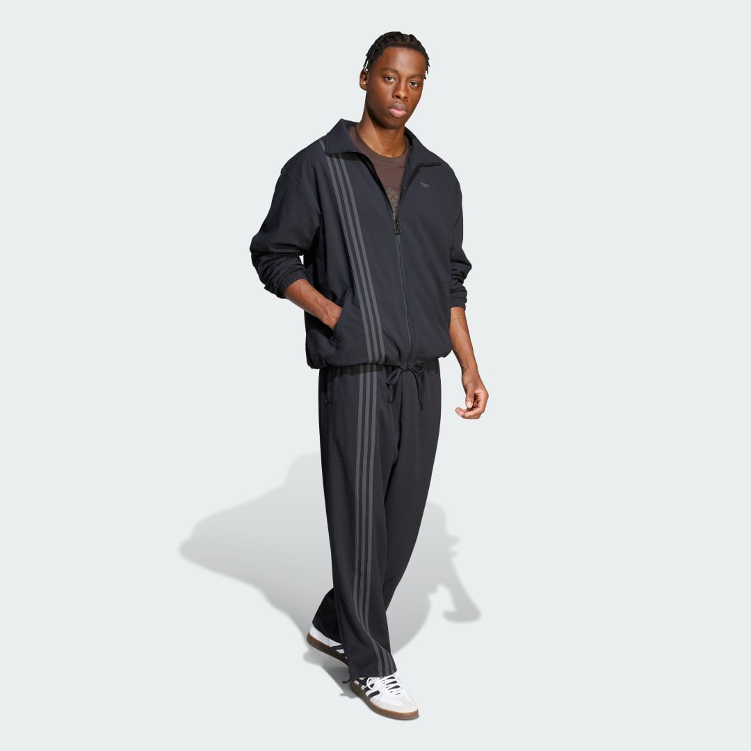 Thumbnail - Fashion Seersucker Firebird Track Top