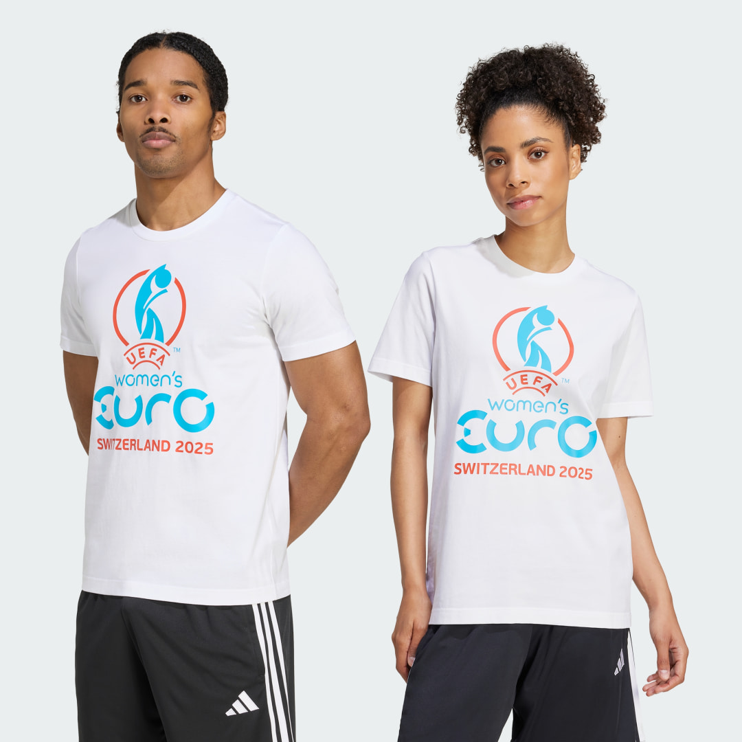 T shirt adidas Official Emblem Euro 2025