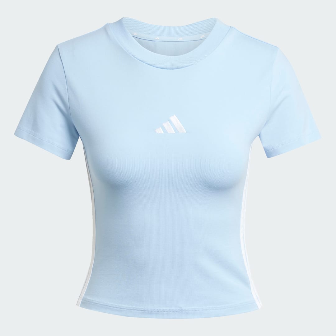 Adidas Essentials 3-Stripes Slim-fit Baby T-shirt