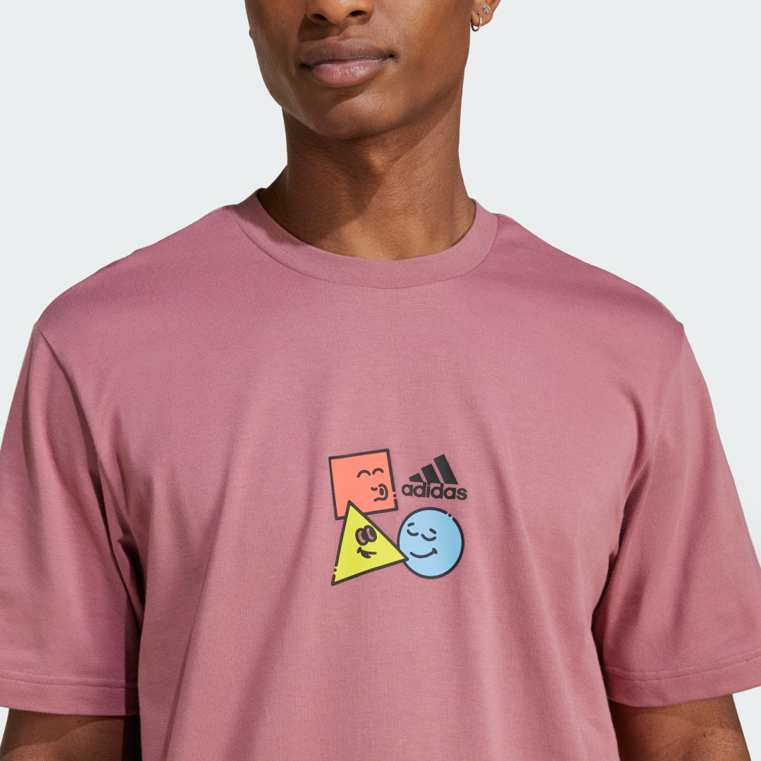 

adidas Camiseta Positivity Shapes Estampada Hombre