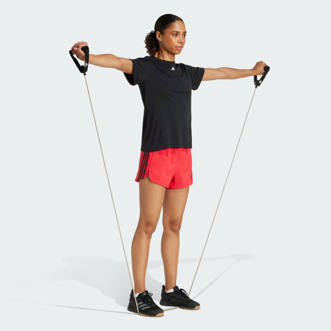 Thumbnail - Pacer Training 3-Streifen Woven High-Rise Shorts