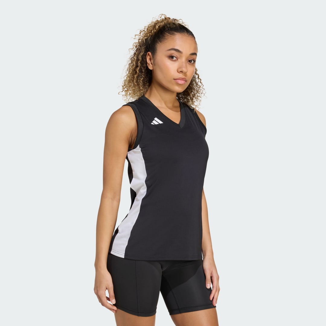 Adidas Quickset Sleeveless Volleybalshirt