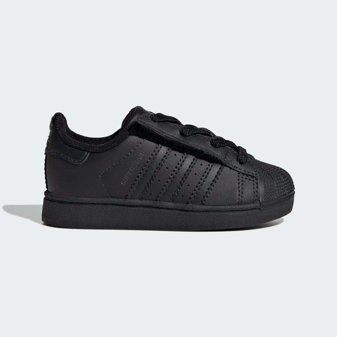 Adidas Superstar Ii Elastic Lace Kids Core Black / Core Black / Core Black