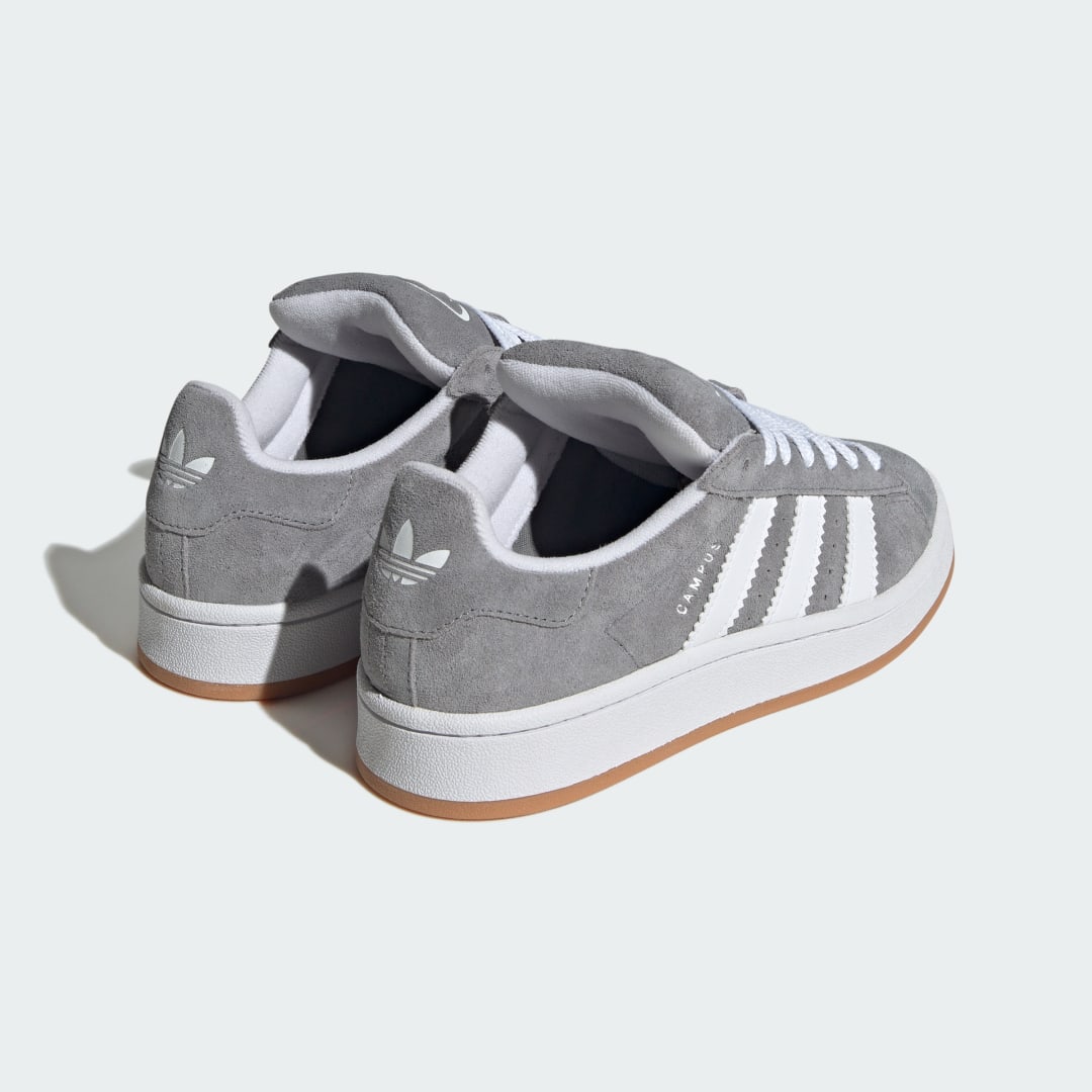 

adidas Tenis Campus 00s Niño, Gris three/blanco/blanco