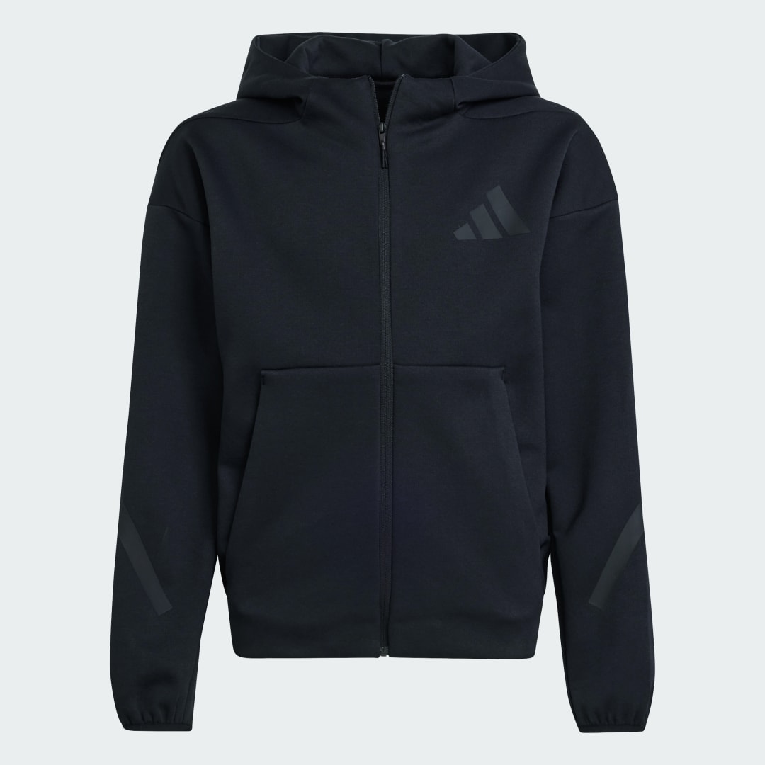 Adidas Z.N.E. Trainingsjack met Capuchon en Lange Rits Kids