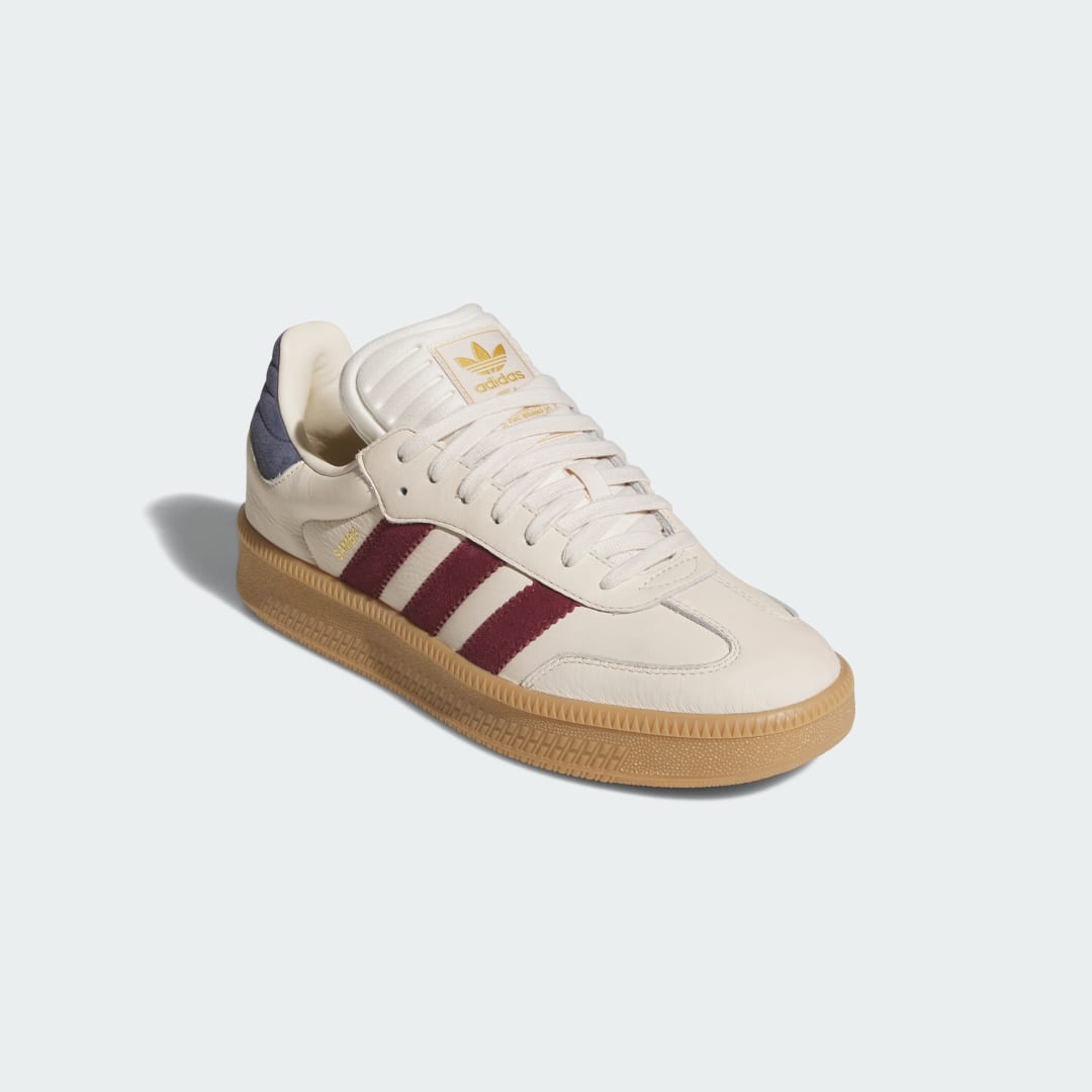 Adidas Samba sneaker Wonder White / Shadow Red / Gold Metallic